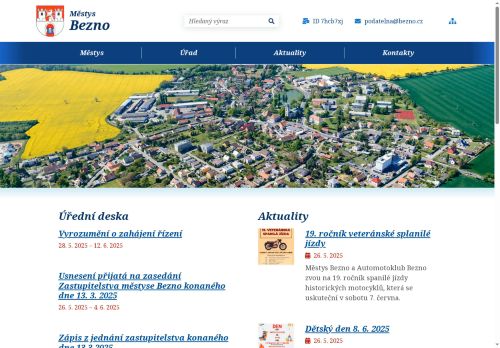 Zobrazit webové stránky Úřad městyse Bezno