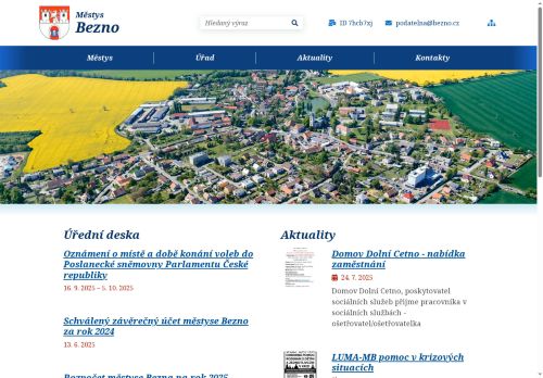 Zobrazit webové stránky Úřad městyse Bezno
