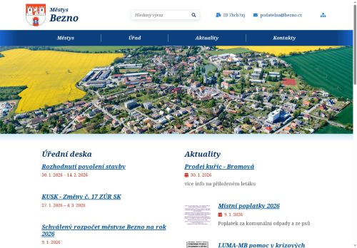 Zobrazit webové stránky Úřad městyse Bezno