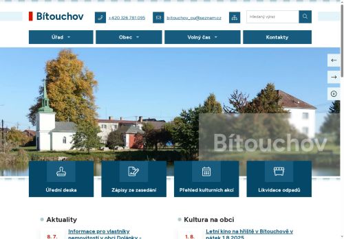 Zobrazit webové stránky Obecní úřad Bítouchov