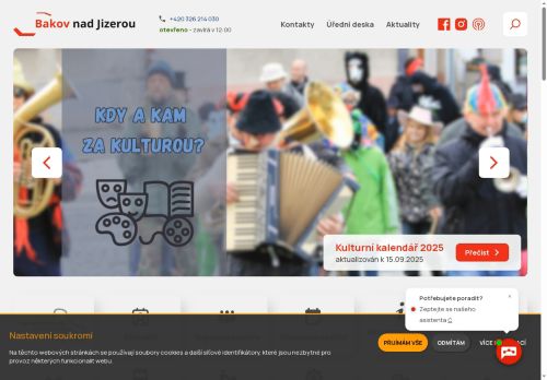 Mateřská škola Bakov nad Jizerou, okres Mladá Boleslav nabízí práci na pozici Asistent pedagoga v obci Bakov nad Jizerou
