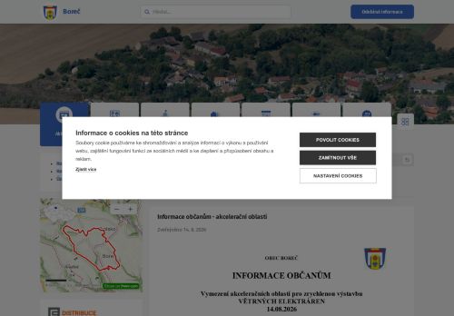 Zobrazit webové stránky Obecní úřad Boreč