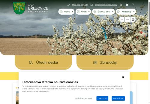 Zobrazit webové stránky Obecní úřad Březovice