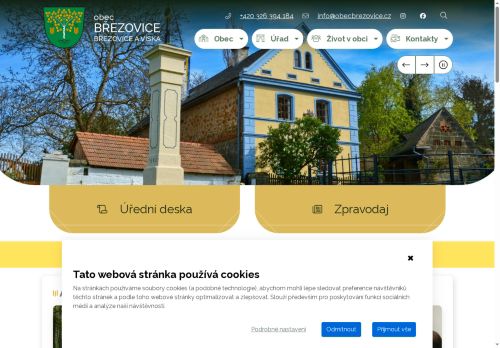 Zobrazit webové stránky Obecní úřad Březovice
