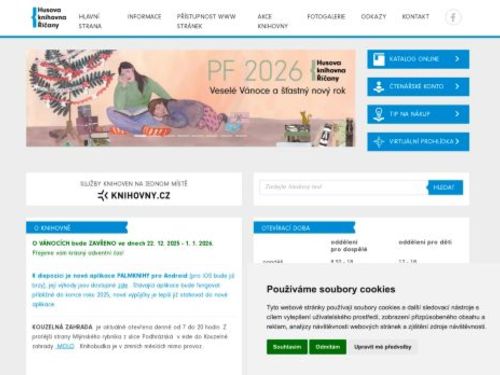 Husova knihovna Říčany, příspěvková organizace