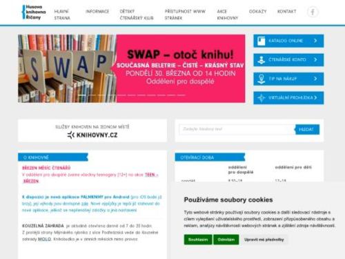 Husova knihovna Říčany, příspěvková organizace