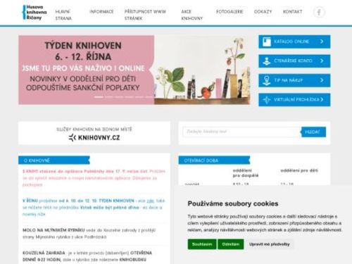Husova knihovna Říčany, příspěvková organizace