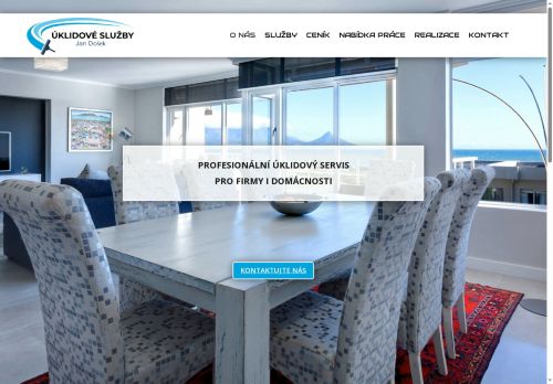Zobrazit webové stránky Úklidové služby - Jan Došek