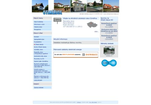 Zobrazit webové stránky Obecní úřad Ctiměřice