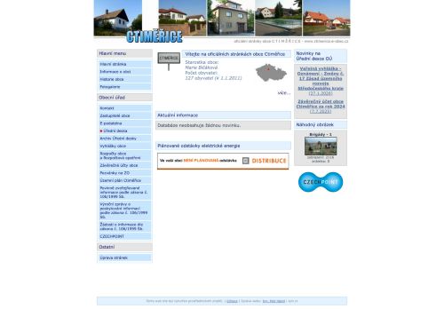 Zobrazit webové stránky Obecní úřad Ctiměřice