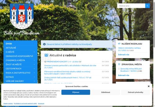 Město Bělá pod Bezdězem nabízí práci na pozici referent MÚ, odbor rozvoje a majetku města - péče o památky, administrativa v obci Bělá pod Bezdězem