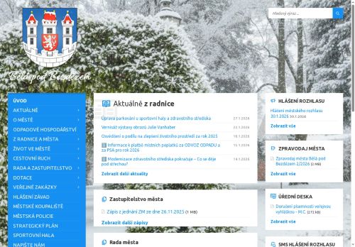 Zobrazit webové stránky Městský úřad Bělá pod Bezdězem