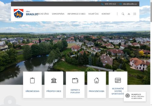 Zobrazit webové stránky Obecní úřad Bradlec