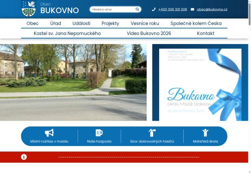 Zobrazit webové stránky Obecní úřad Bukovno