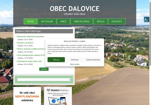 Zobrazit webové stránky Obecní úřad Dalovice