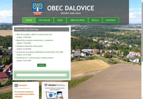 Zobrazit webové stránky Obecní úřad Dalovice
