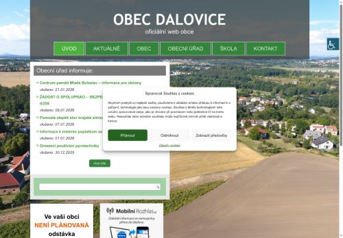 Zobrazit webové stránky Obecní úřad Dalovice