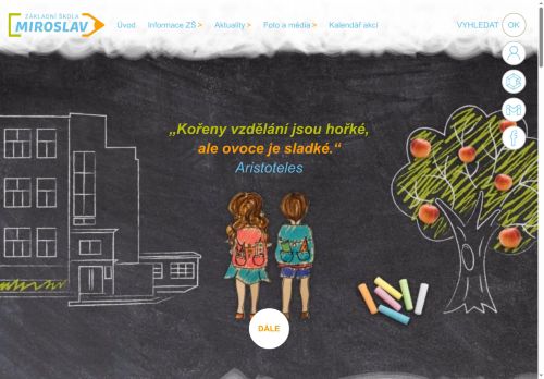Zobrazit webové stránky Základní škola Miroslav
