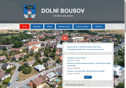 Zobrazit webové stránky Městský úřad Dolní Bousov