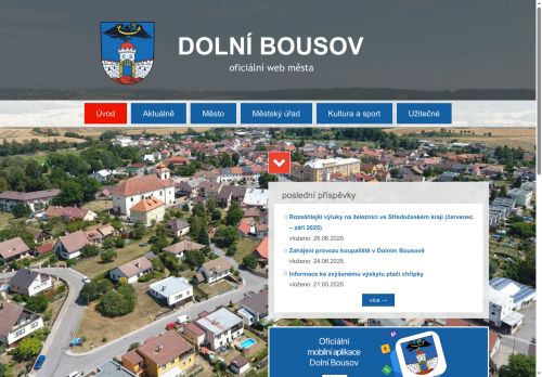 Zobrazit webové stránky Městský úřad Dolní Bousov