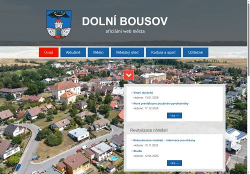 Zobrazit webové stránky Městský úřad Dolní Bousov