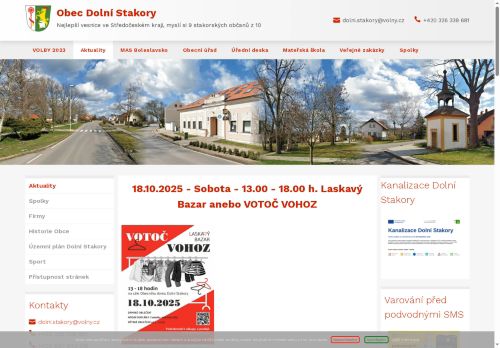 Zobrazit webové stránky Obecní úřad Dolní Stakory