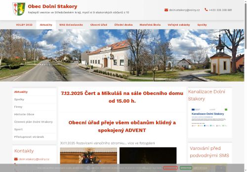 Zobrazit webové stránky Obecní úřad Dolní Stakory