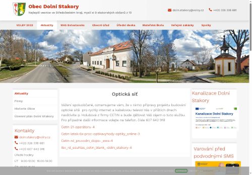 Zobrazit webové stránky Obecní úřad Dolní Stakory