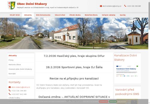 Zobrazit webové stránky Obecní úřad Dolní Stakory