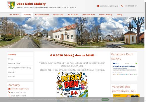 Zobrazit webové stránky Obecní úřad Dolní Stakory