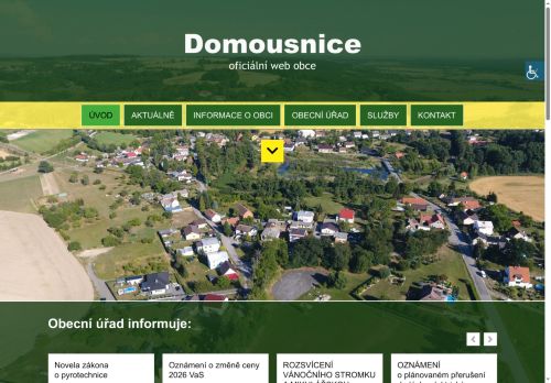 Zobrazit webové stránky Obecní úřad Domousnice