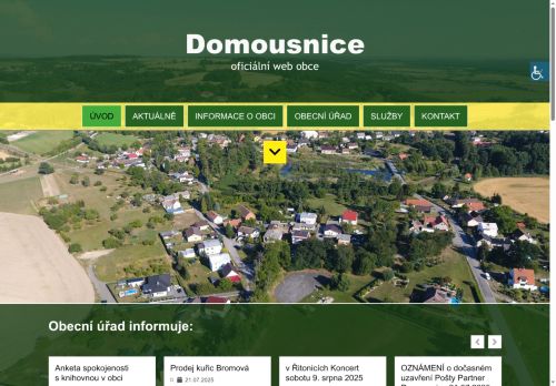 Zobrazit webové stránky Obecní úřad Domousnice