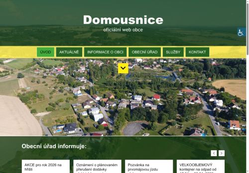 Zobrazit webové stránky Obecní úřad Domousnice