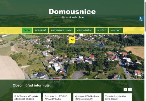 Zobrazit webové stránky Obecní úřad Domousnice