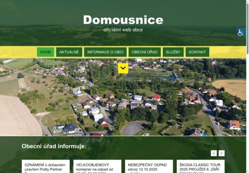 Zobrazit webové stránky Obecní úřad Domousnice