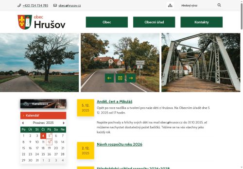 Zobrazit webové stránky Obecní úřad Hrušov