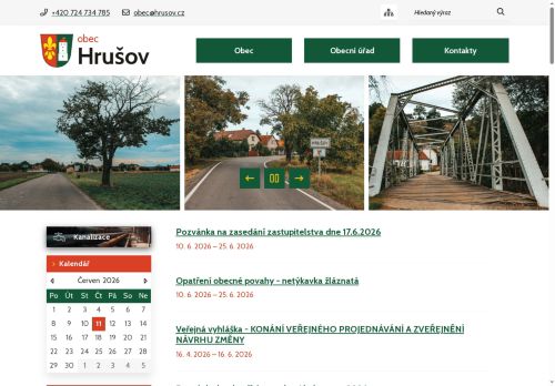 Zobrazit webové stránky Obecní úřad Hrušov