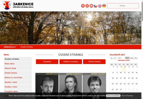 Zobrazit webové stránky Obecní úřad Jabkenice