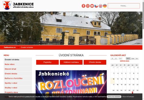 Zobrazit webové stránky Obecní úřad Jabkenice