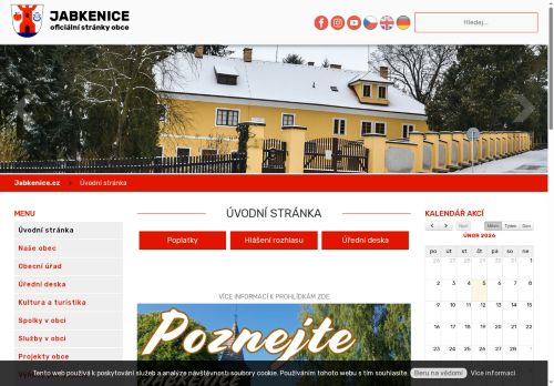 Zobrazit webové stránky Obecní úřad Jabkenice