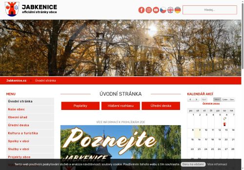 Zobrazit webové stránky Obecní úřad Jabkenice