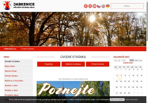 Zobrazit webové stránky Obecní úřad Jabkenice