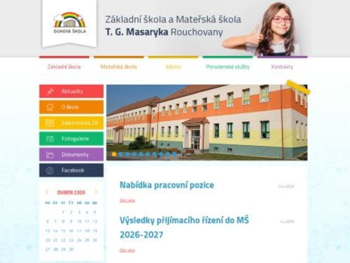 ZŠ a MŠ TGM Rouchovany