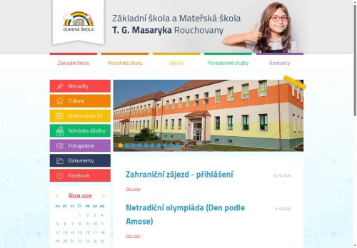 Zobrazit webové stránky ZŠ a MŠ TGM Rouchovany