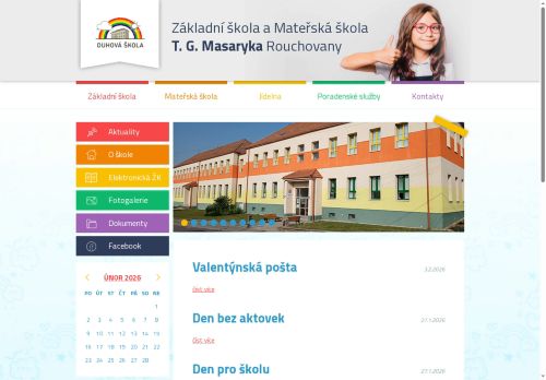 Zobrazit webové stránky ZŠ a MŠ TGM Rouchovany