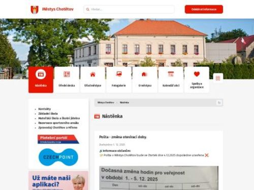 Úřad městyse Chotětov