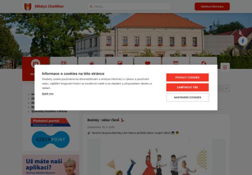Zobrazit webové stránky Úřad městyse Chotětov