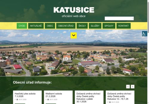 Zobrazit webové stránky Obecní úřad Katusice