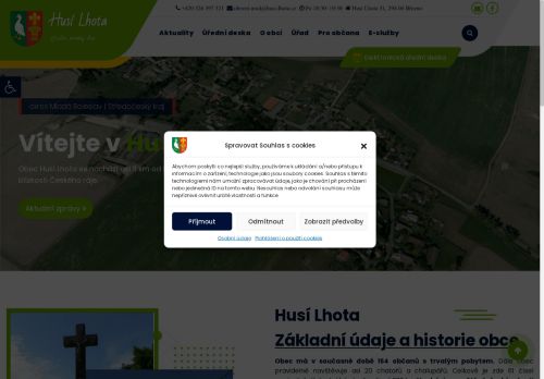 Zobrazit webové stránky Obecní úřad Husí Lhota