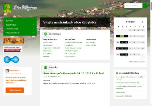 Zobrazit webové stránky Obecní úřad Kobylnice
